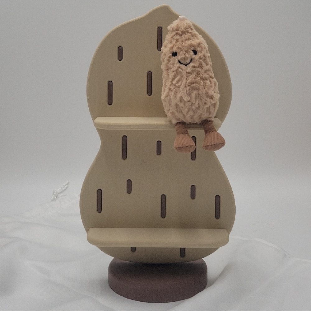 Cute Peanut Wall Shelf